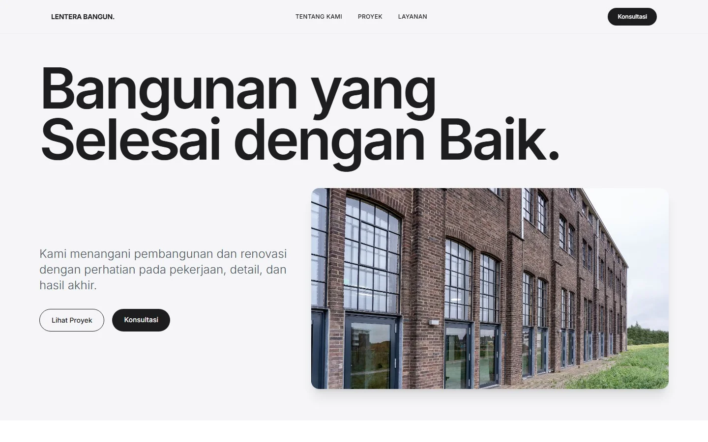 Lentera Bangun Konstruksi